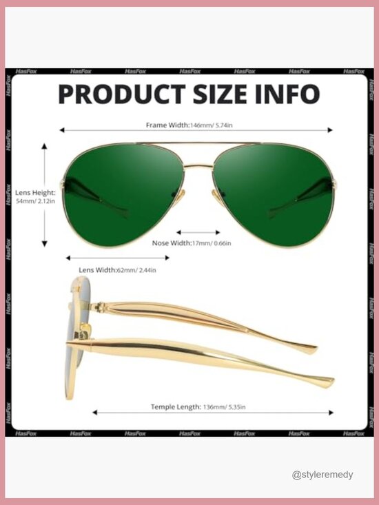 Retro Gold Metal Aviator Sunglasses UV400 Protection Oversized Shades